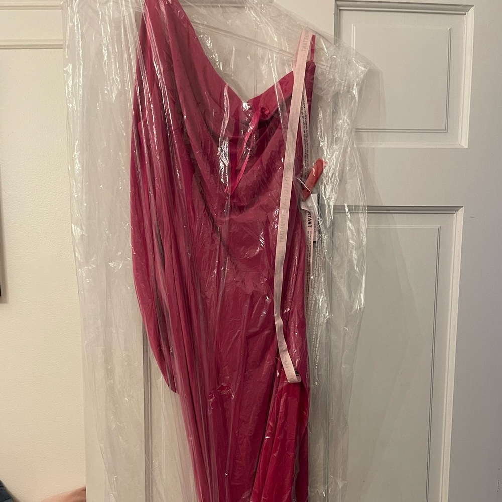 Pink maxi dress